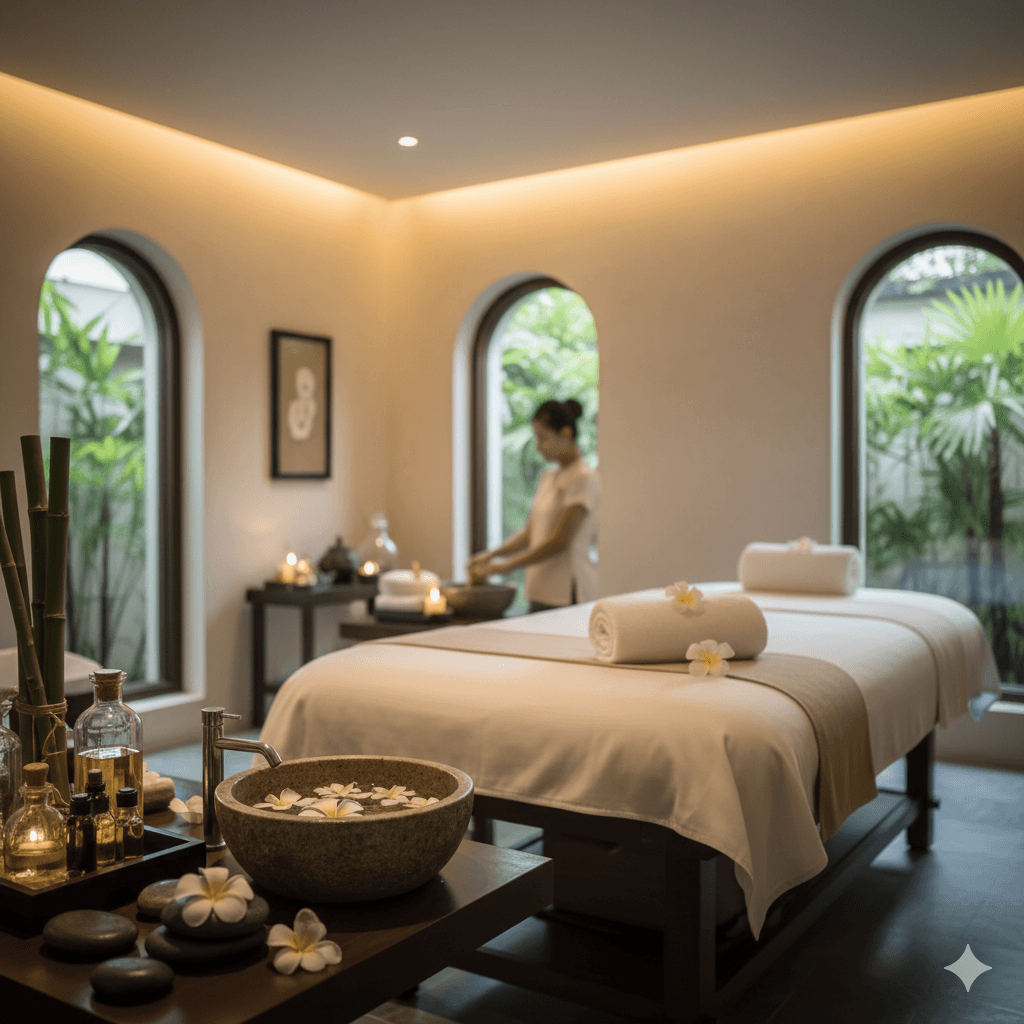 Spa and wellness center