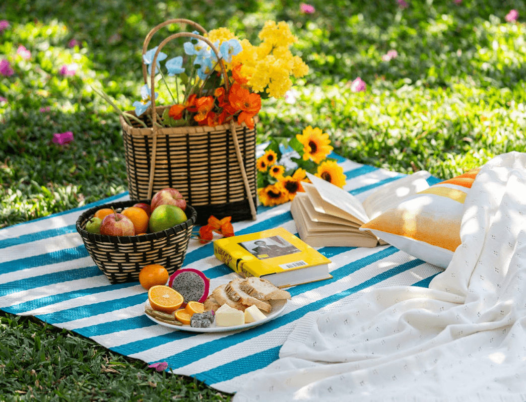 Beautiful garden pathway with archways